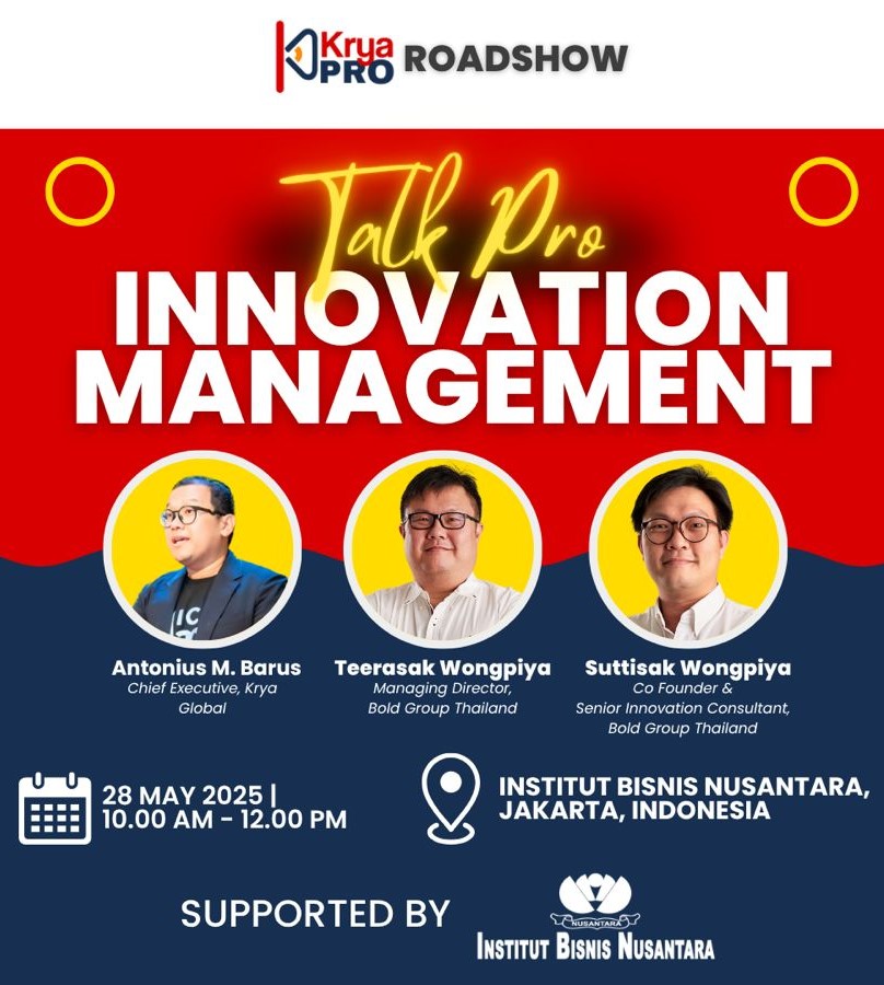 KryaPro Roadshow: Talk Pro on Innovation Management — Fostering Creative Leadership Across ASEAN kryapro blog 3