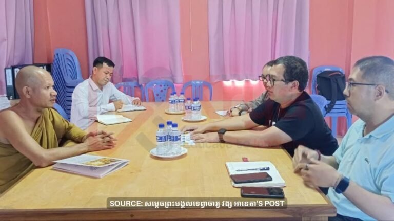 a moment of profound honor for krya global. 🙏🇰🇭we were graciously received by his holiness pr copy