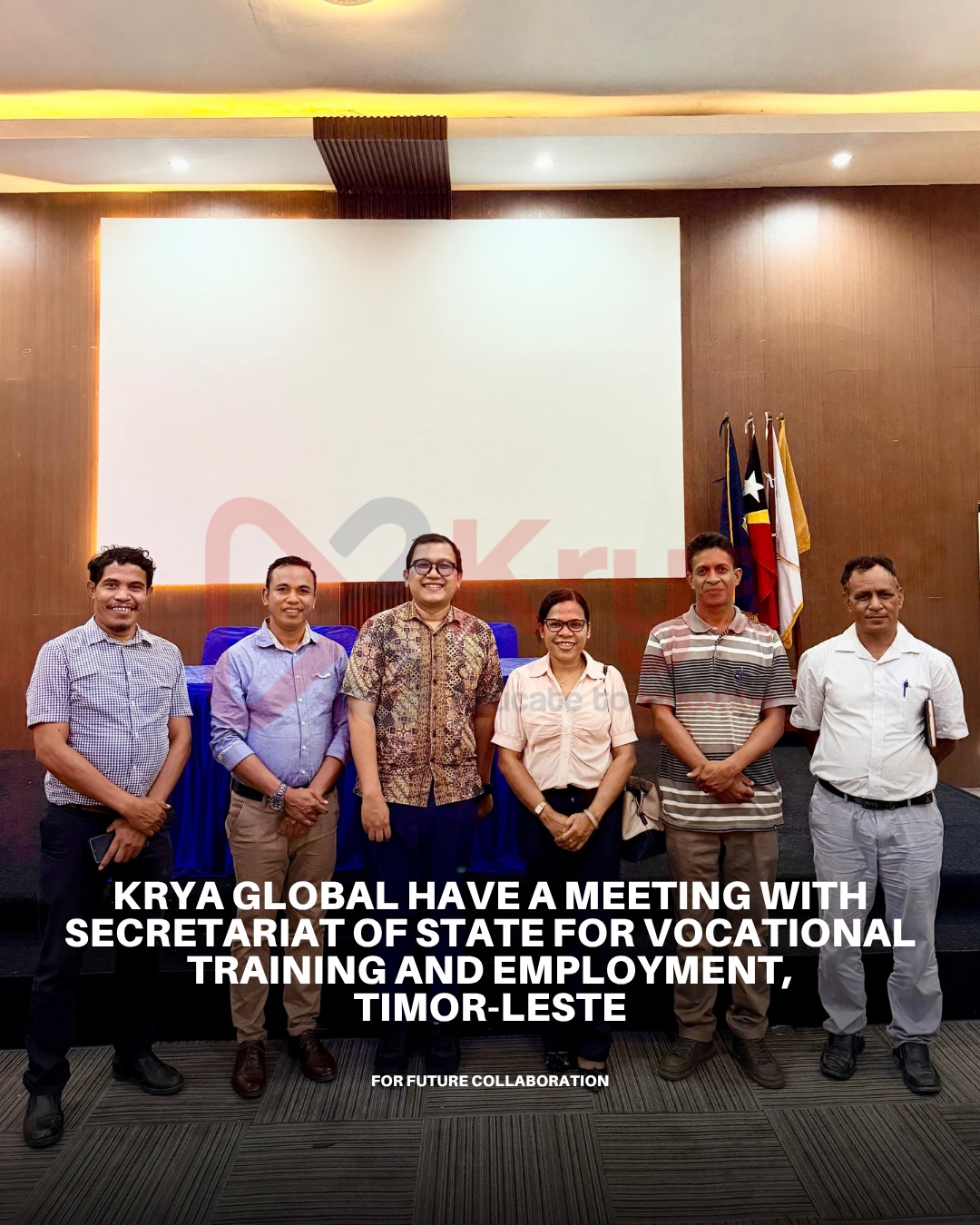 continuing our mission in timor leste! 🇹🇱following our productive talks with the ministry of e