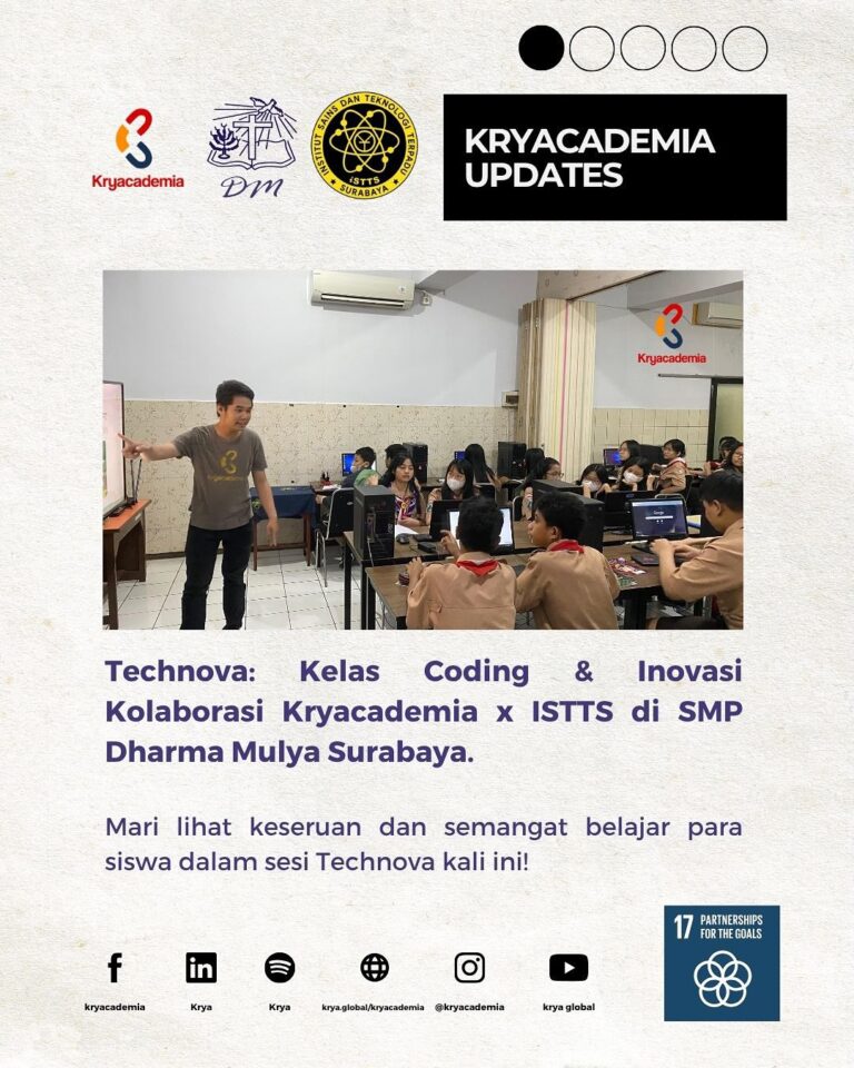 memperkenalkan, technova klass! technology and innovation klass dalam satu kelas, kali ini kami
