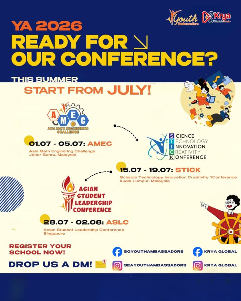summer is here! are you ready to spent your summer together with usya conference 2026 is back! j