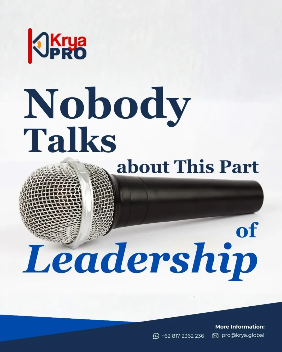 leadership is often seen as a position.but few people talk about the pressure that comes with i