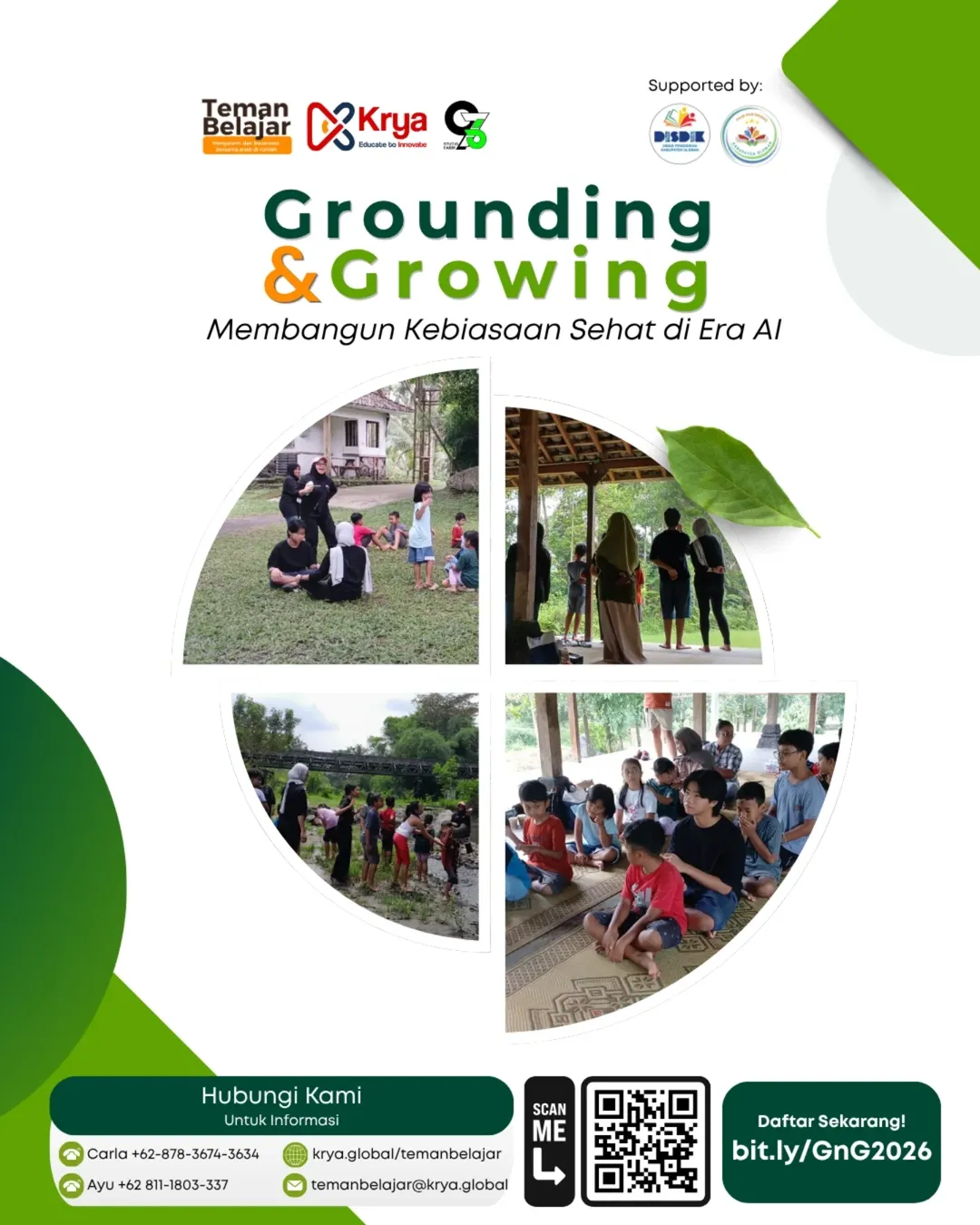 terlalu sering pegang gadget sampai lupa ngobrol sama keluarga 🍃grounding & growing, program d
