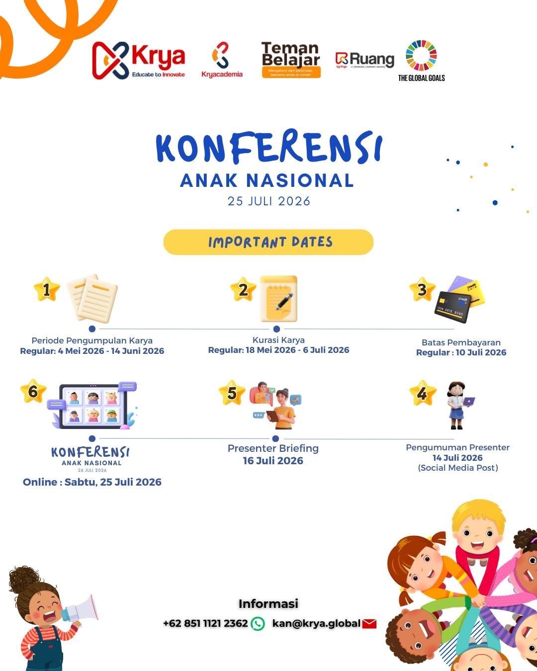 Blogs 📌 save the dates, kryatives! 🗓mau ikutan panggung paling bergengsi konferensi anak nasional (k (1)