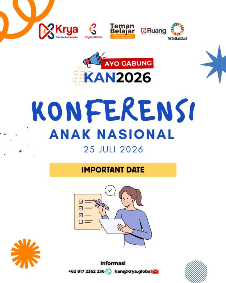 📌 save the dates, kryatives! 🗓mau ikutan panggung paling bergengsi konferensi anak nasional (k