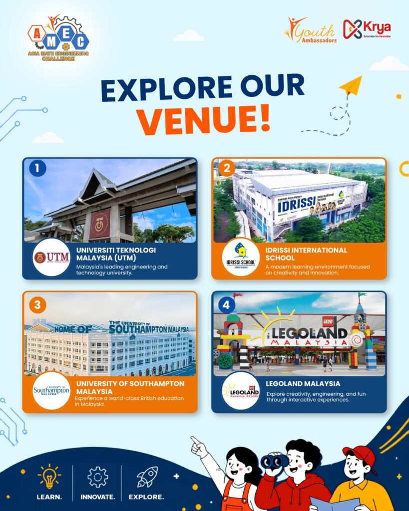 explore our venues!amec 2026 is more than a competition, its a journey of discovery, innovation