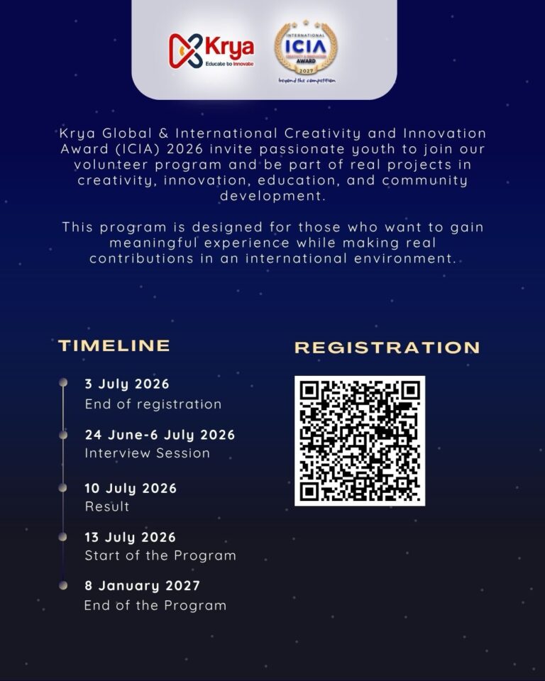 International Remote Internship 2026: Work to Learn Program by Krya & ICIA 🚀 work to learn internship program is open!be part of an international creative and innovation (3)