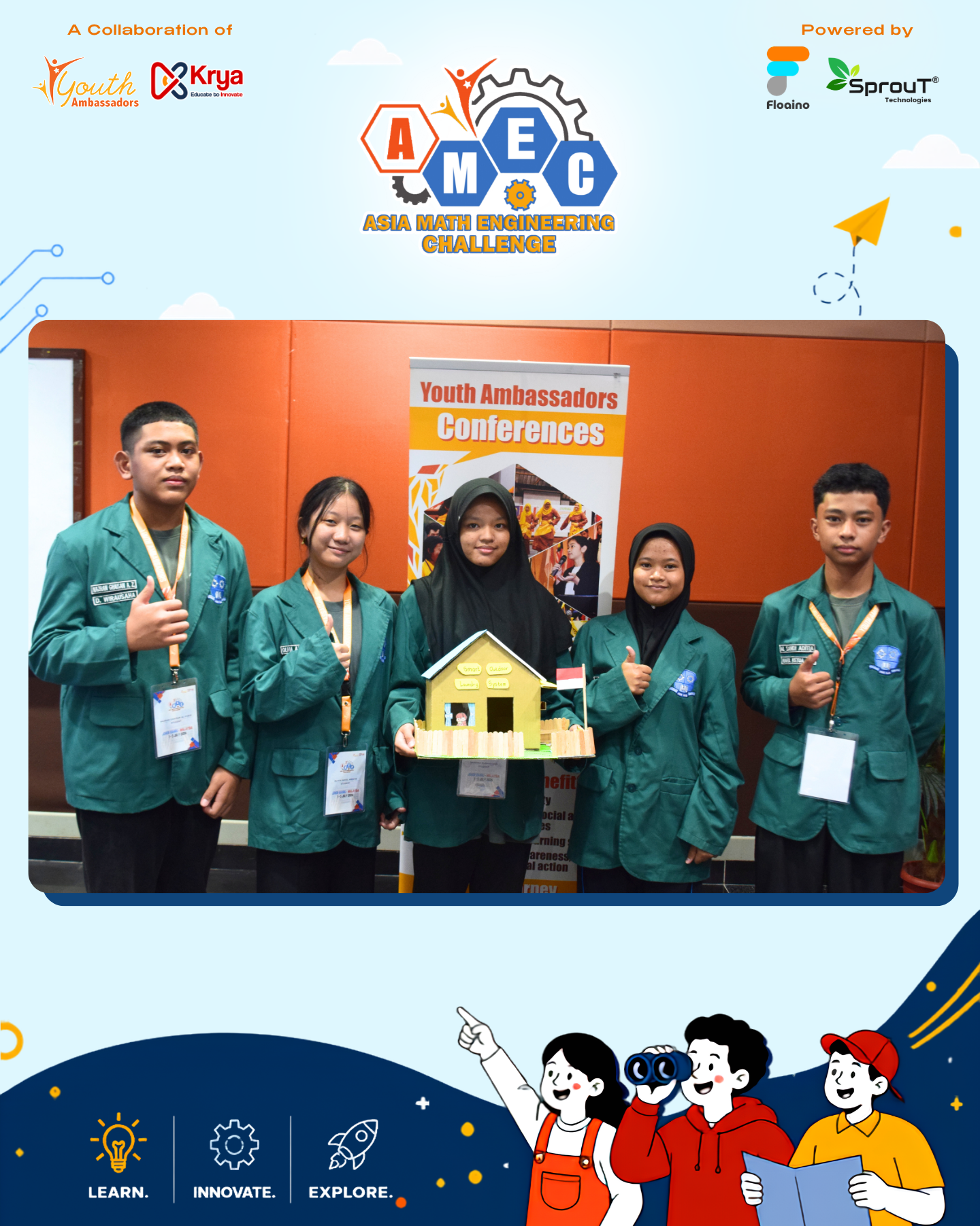 Empowering Next-Gen Innovators: Highlights from the AMEC x AI Innovation Challenge 2026 in Johor Bahru! team 2 a